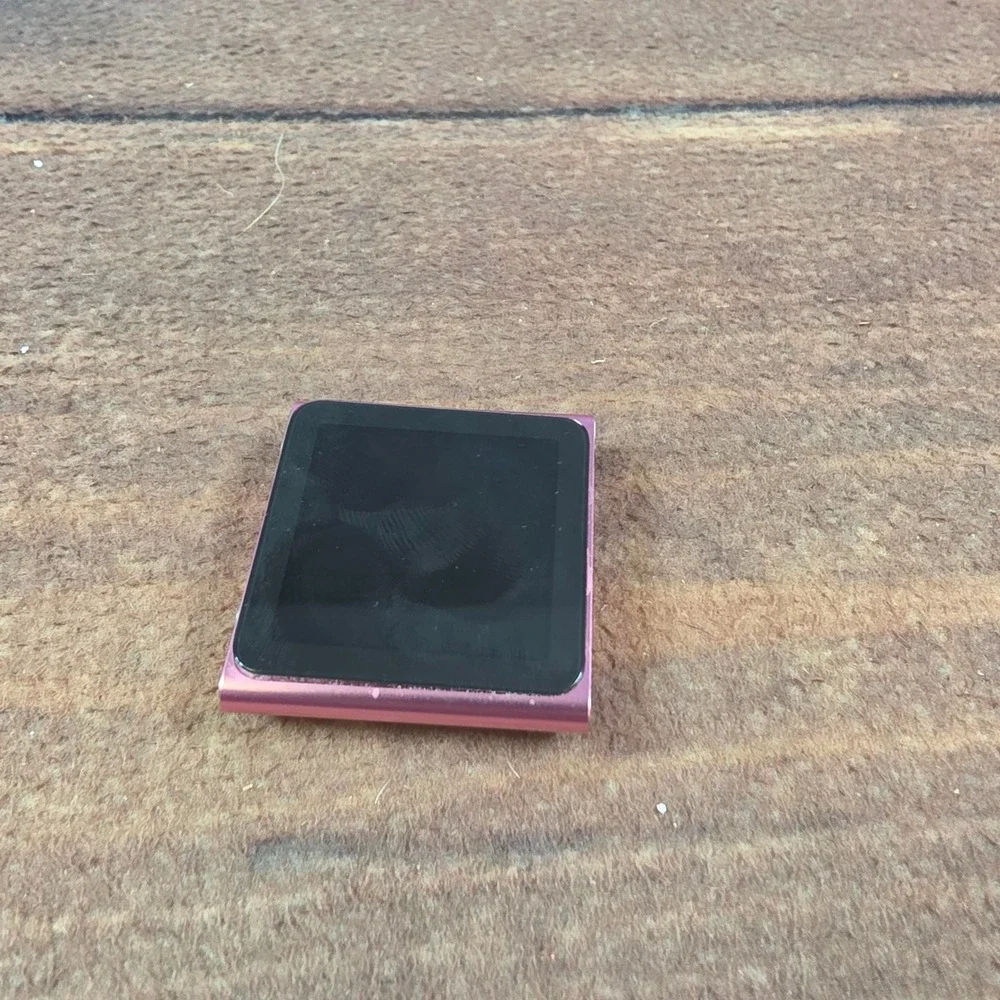 Apple iPod Nano 6th Gen Media Player Pink Fair For Parts or Repair A1366